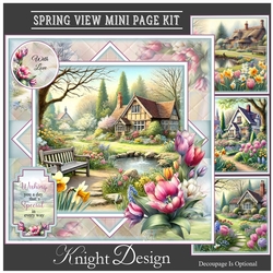 Spring View Mini Page Kit
