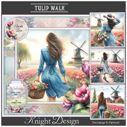 Tulip Walk Mini Page Kit
