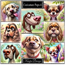 Caricature Pups 4