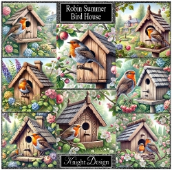 Robin Summer Bird House
