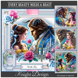 Every Beauty Needs A Beast Mini Page Kit