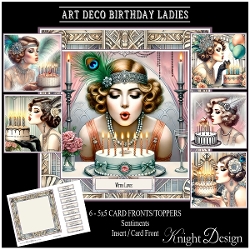 Art Deco Birthday Ladies