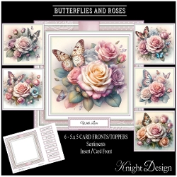 Butterflies And Roses