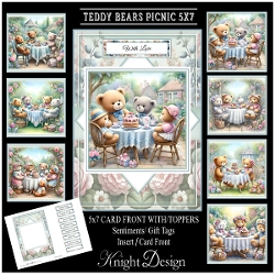 Teddy Bears Picnic 5x7 - Request
