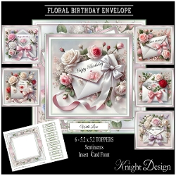 Floral Birthday Envelope