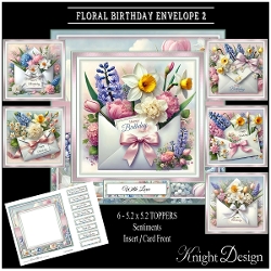 Floral Birthday Envelope 2