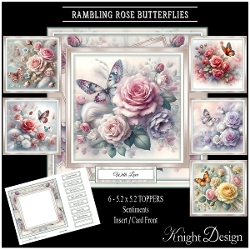 Rambling Rose Butterflies