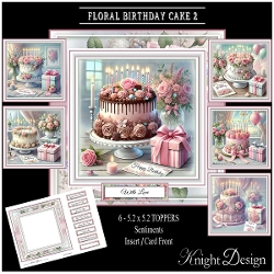 Floral Birthday Cake 2