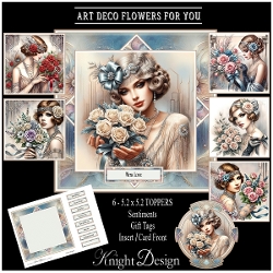 Art Deco Flowers For You