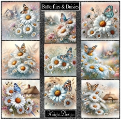 Butterflies & Daisies