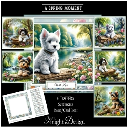 A Spring Moment Mini Page Kit