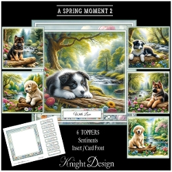 A Spring Moment 2 Mini Page Kit