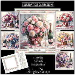 Celebration Carnations Mini Page Kit