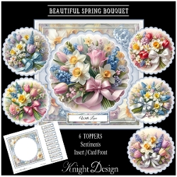 Beautiful Spring Bouquet Mini Page Kit