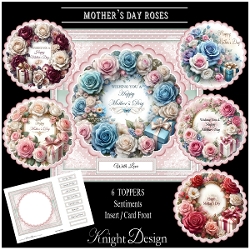 Mothers Day Roses Mini Page Kit