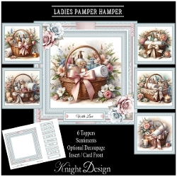 Ladies Pamper Hamper Mini Page Kit