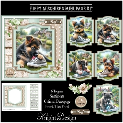 Puppy Mischief 3 Mini Page Kit