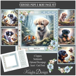 Curious Pups 2 Mini Page Kit