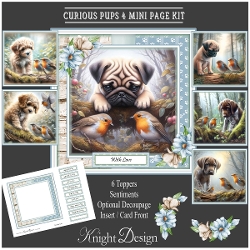 Curious Pups 4 Mini Page Kit
