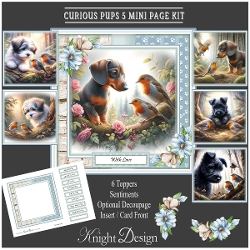 Curious Pups 5 Mini Page Kit