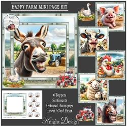 Happy Farm Mini Page Kit