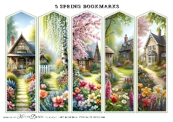 5 Spring Bookmarks