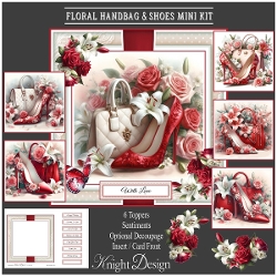 Floral Handbags & Shoes Mini Kit