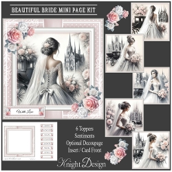 Beautiful Bride Mini Page Kit