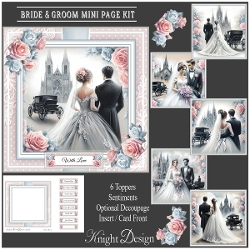 Bride & Groom Mini Page Kit