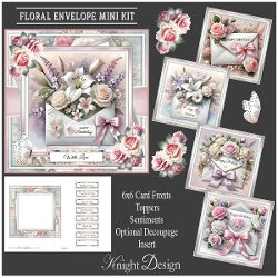Floral Envelope Mini Kit