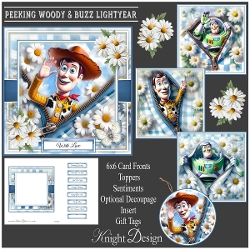 Peeking Woody & Buzz Lightyear Mini Kit