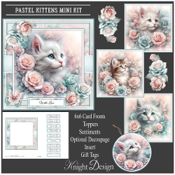 Pastel Kittens Mini Kit