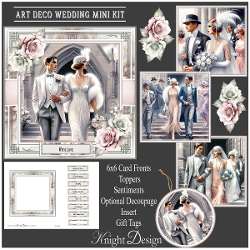 Art Deco Wedding Mini Kit