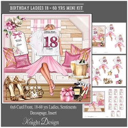 Birthday Ladies 18-60 Yrs Mini Kit