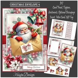 Christmas Envelope 4 Mini Kit