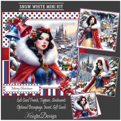 Snow White Mini Kit With Set Of 3 Card Fronts