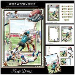 Rugby Action Mini Kit