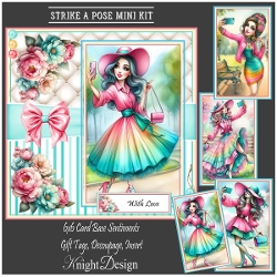 Image of cup1390593_58488 - Strike A Pose With Set Of 4 Toppers