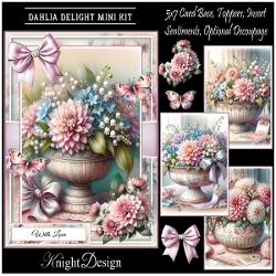 Dahlia Delight Mini Kit