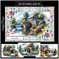 The Watermill With Set Of 4 Toppers