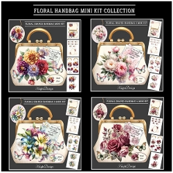 Floral Shaped Handbag Mini Kit Collection