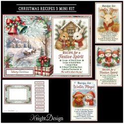 Christmas Recipes 3 Mini Kit