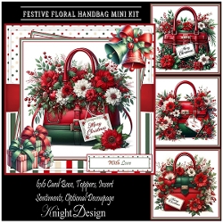 Festive Floral Handbag Mini Kit