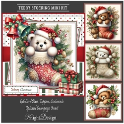 Teddy Stocking Mini Kit