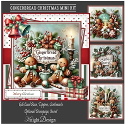 Gingerbread Christmas Mini Kit