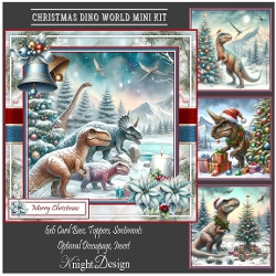 Christmas Dino World Mini Kit