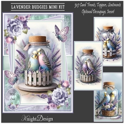 Lavender Budgies Mini Kit