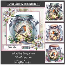 Apple Blossom Robin Mini Kit