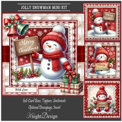Jolly Snowman Mini Kit