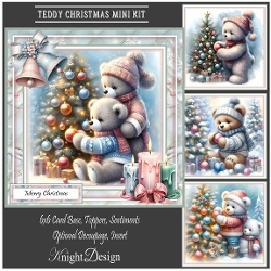 Teddy Christmas Mini Kit